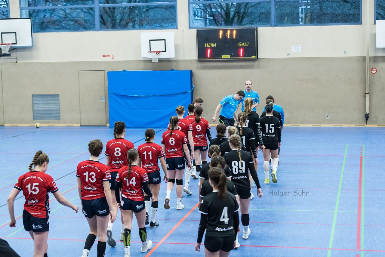 Bild 1 - B-Juniorinnen SG HH Nord - SV Henstedt Ulzburg : Ergebnis: 23:22